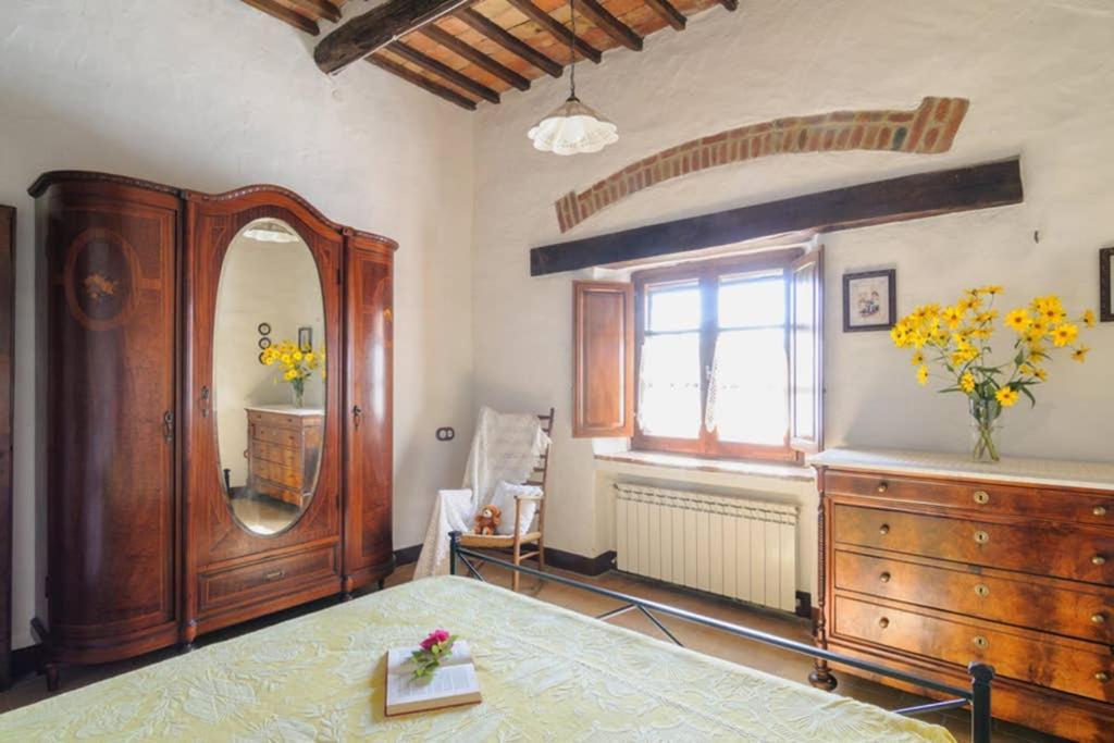 Girasole Cottage Overlooking The Orcia Valley In Tuscany Радикофани Екстериор снимка