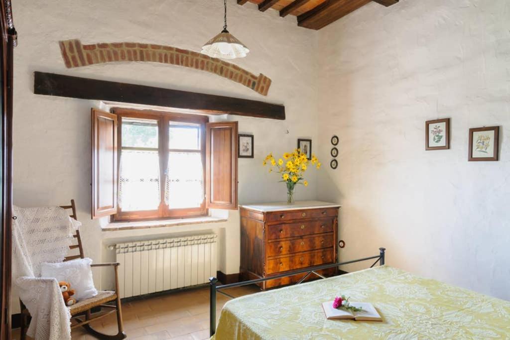 Girasole Cottage Overlooking The Orcia Valley In Tuscany Радикофани Екстериор снимка