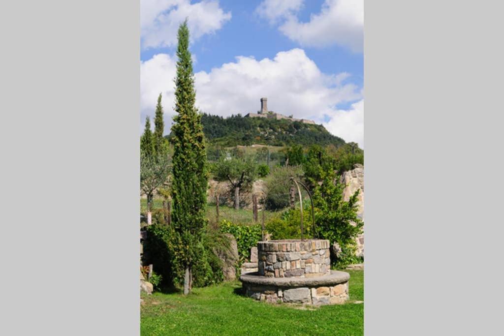 Girasole Cottage Overlooking The Orcia Valley In Tuscany Радикофани Екстериор снимка